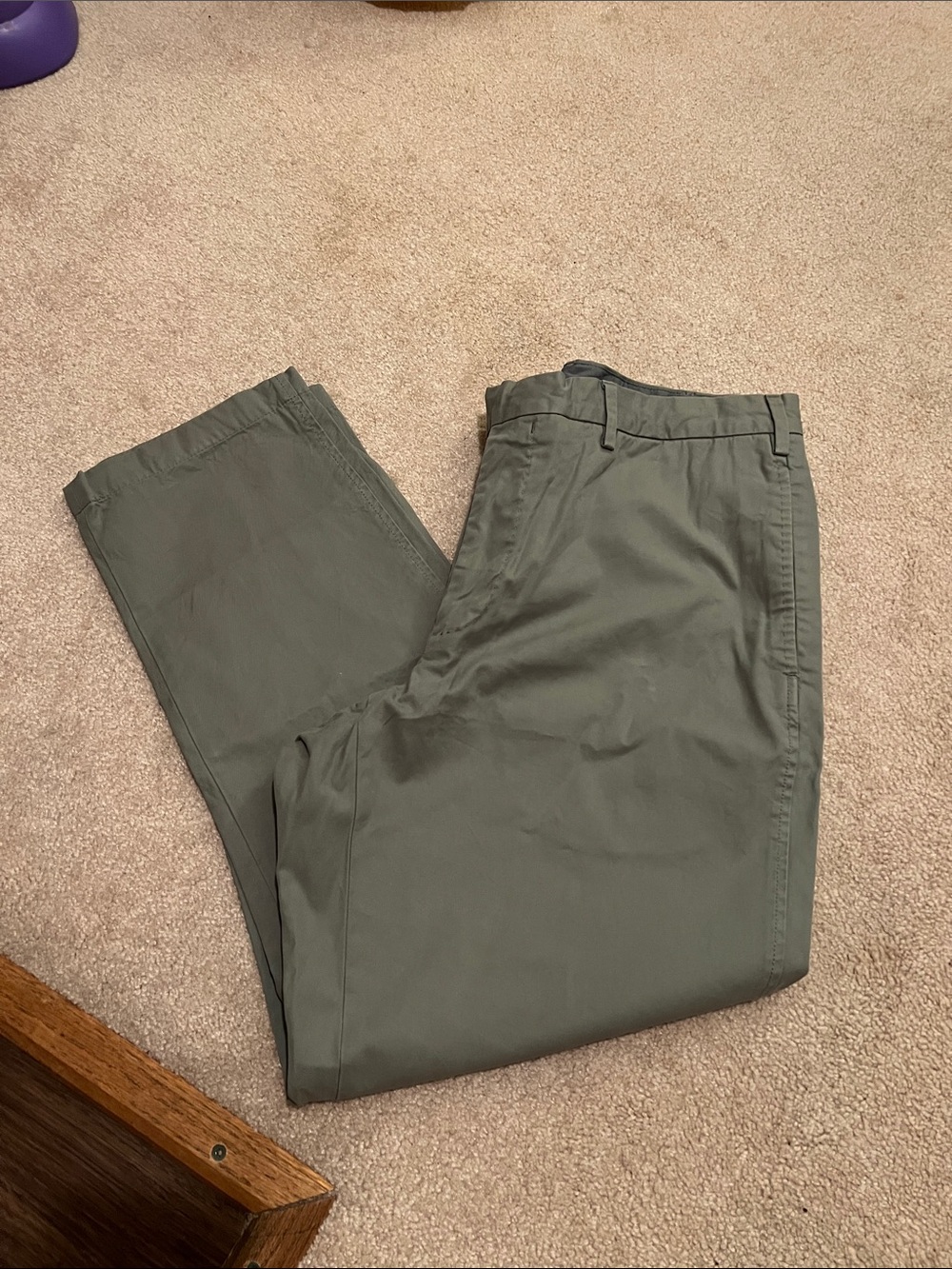 Sid Mashburn light Green Straight Chinos